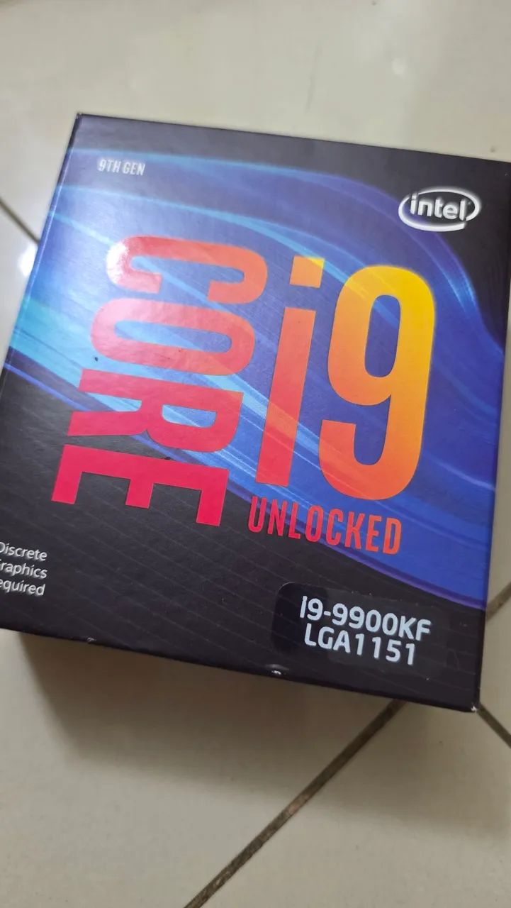 i9 9900kf　中古 Intel Core I9 I9-9900kf Bx80684i99900kf | Frete grátis