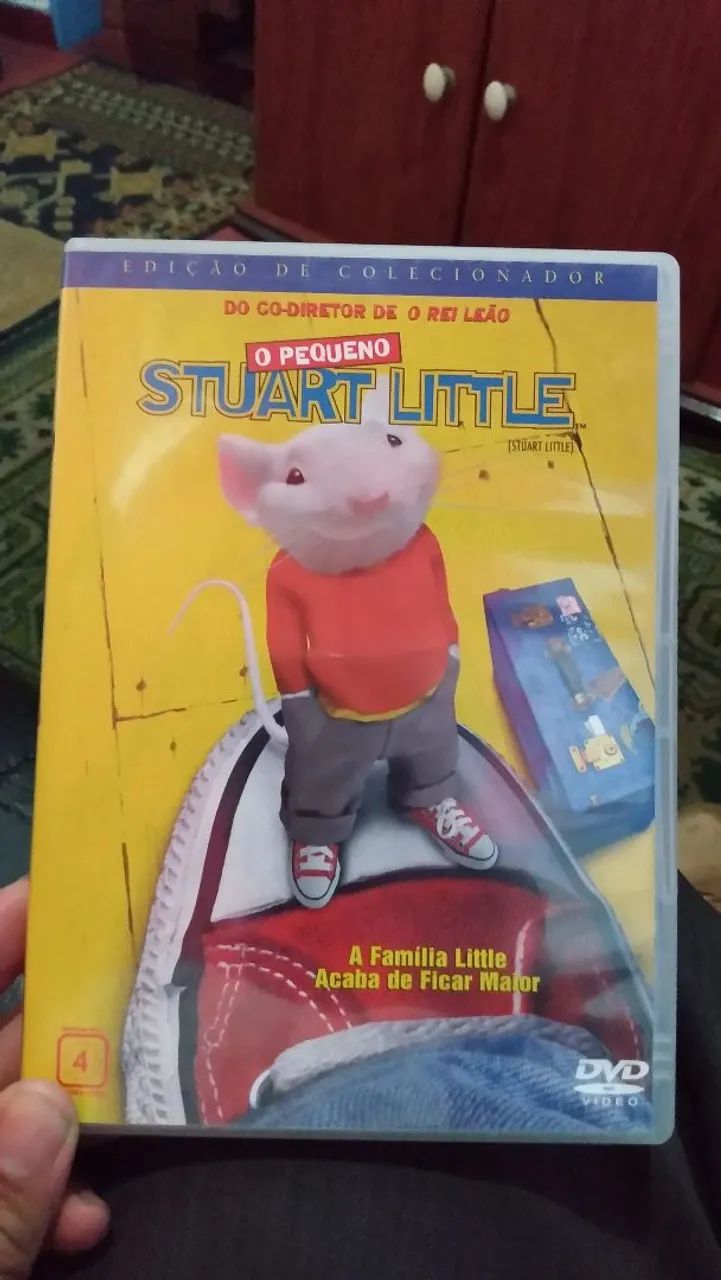 DVD original o pequeno Stuart little. 