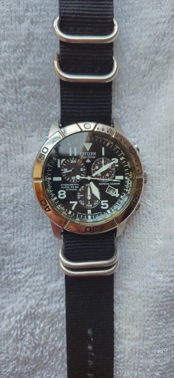 Citizen eco drive titanium