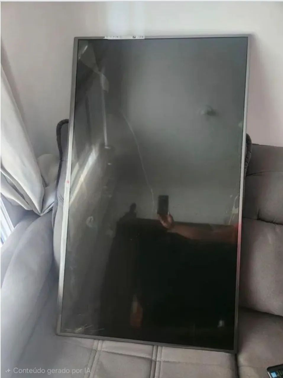 TV LG 50" POLEGADAS 50LB6500 (TELA QUEBRADA)