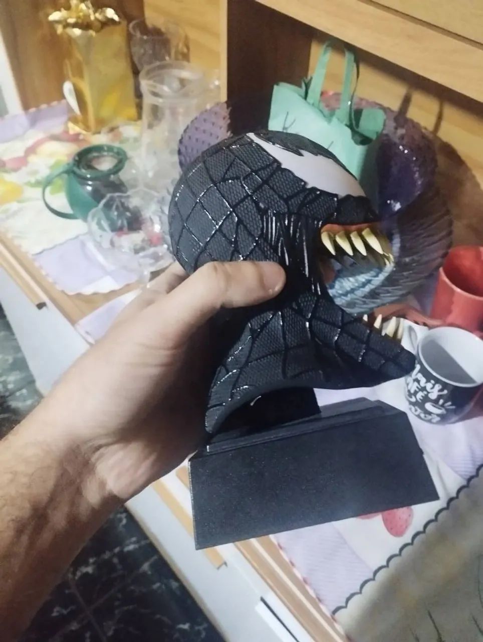 Busto venom master replica quase 2kg rariiiisssimo  - Foto 2