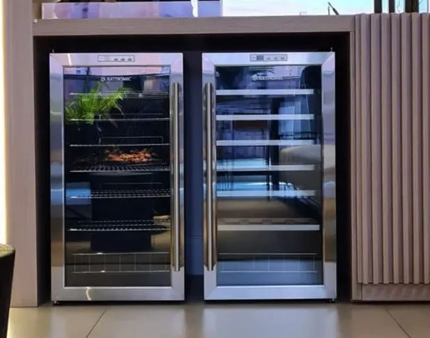 FRIGOBAR ELETTROMEC 85L FREESTANDING 220V FB-FS-85-XV-2ATA - Foto 2