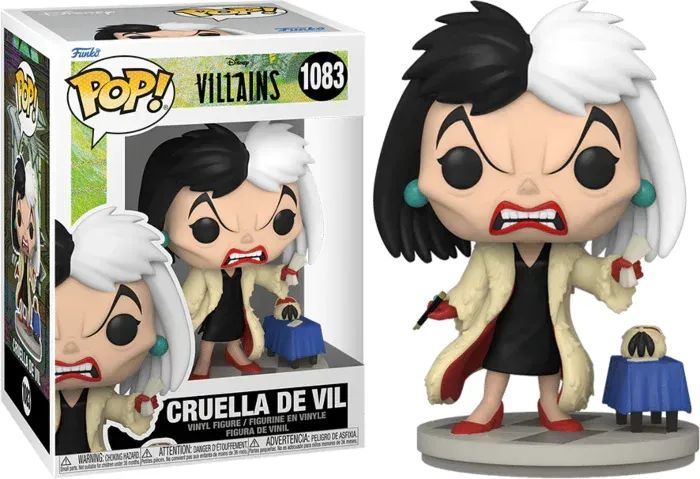 Funko Pop Cruella de Vil - 101 Dalmatas #1083