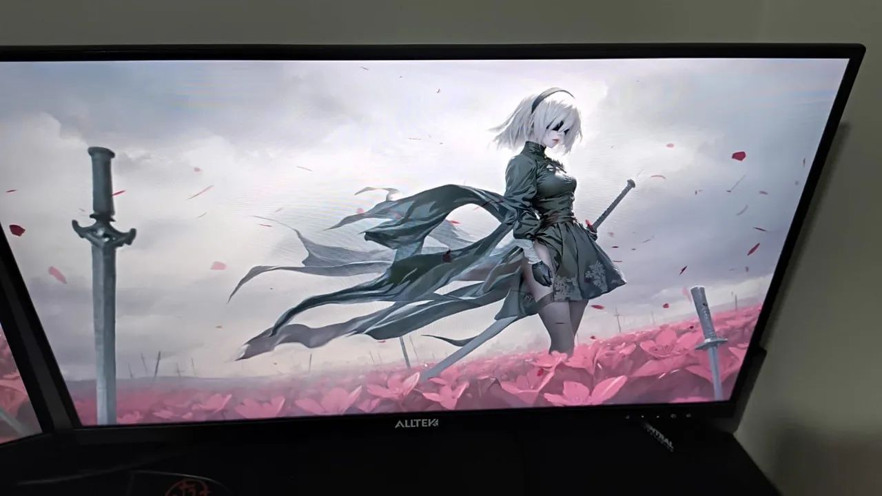 DOIS MONITORES ALLTEKA 100HZ 24polegadas
