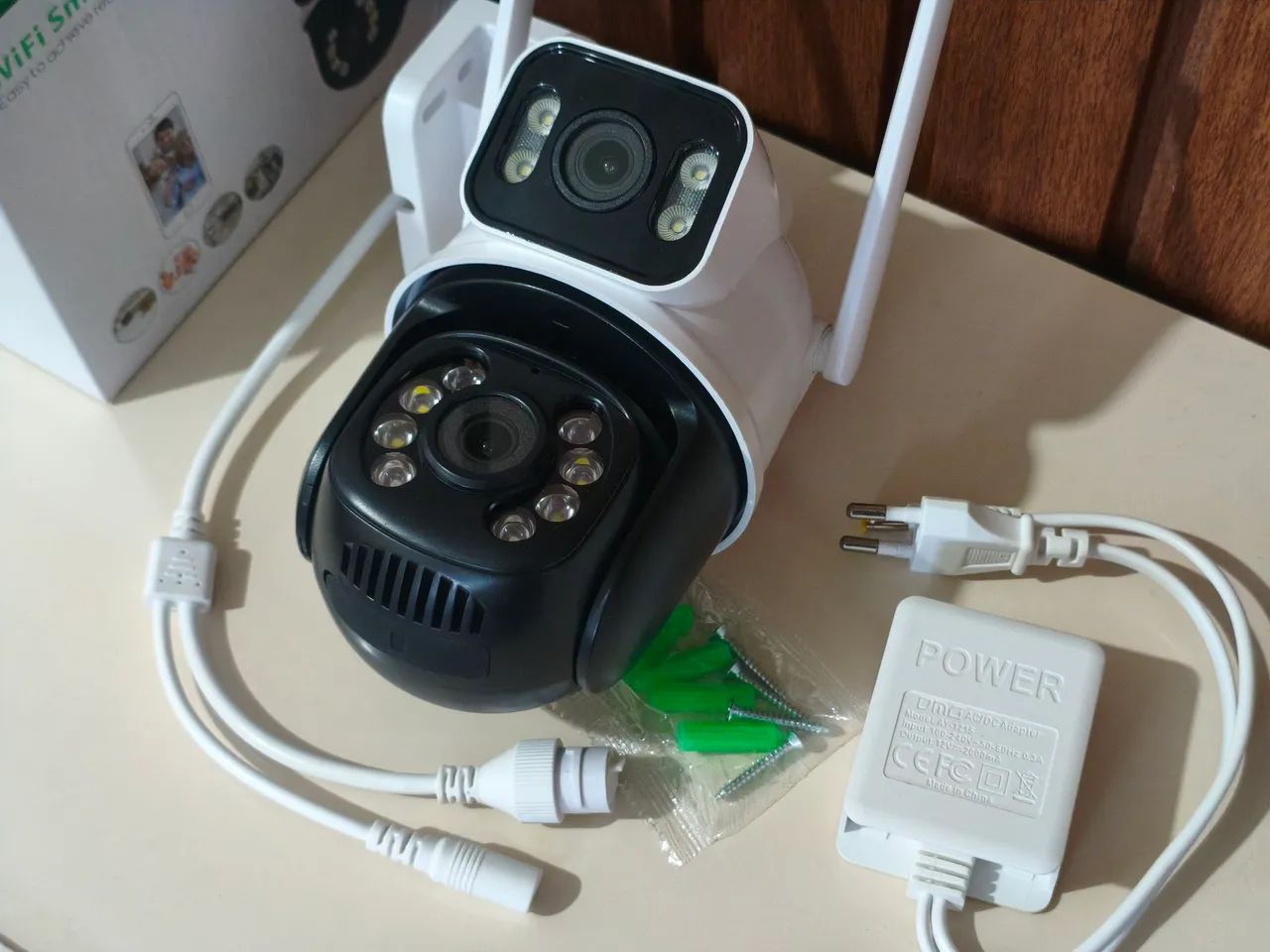 Câmera wi-fi Externa e interna  - Foto 4