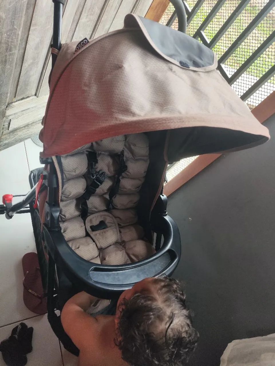 Carrinho de bebê usado  - Foto 2