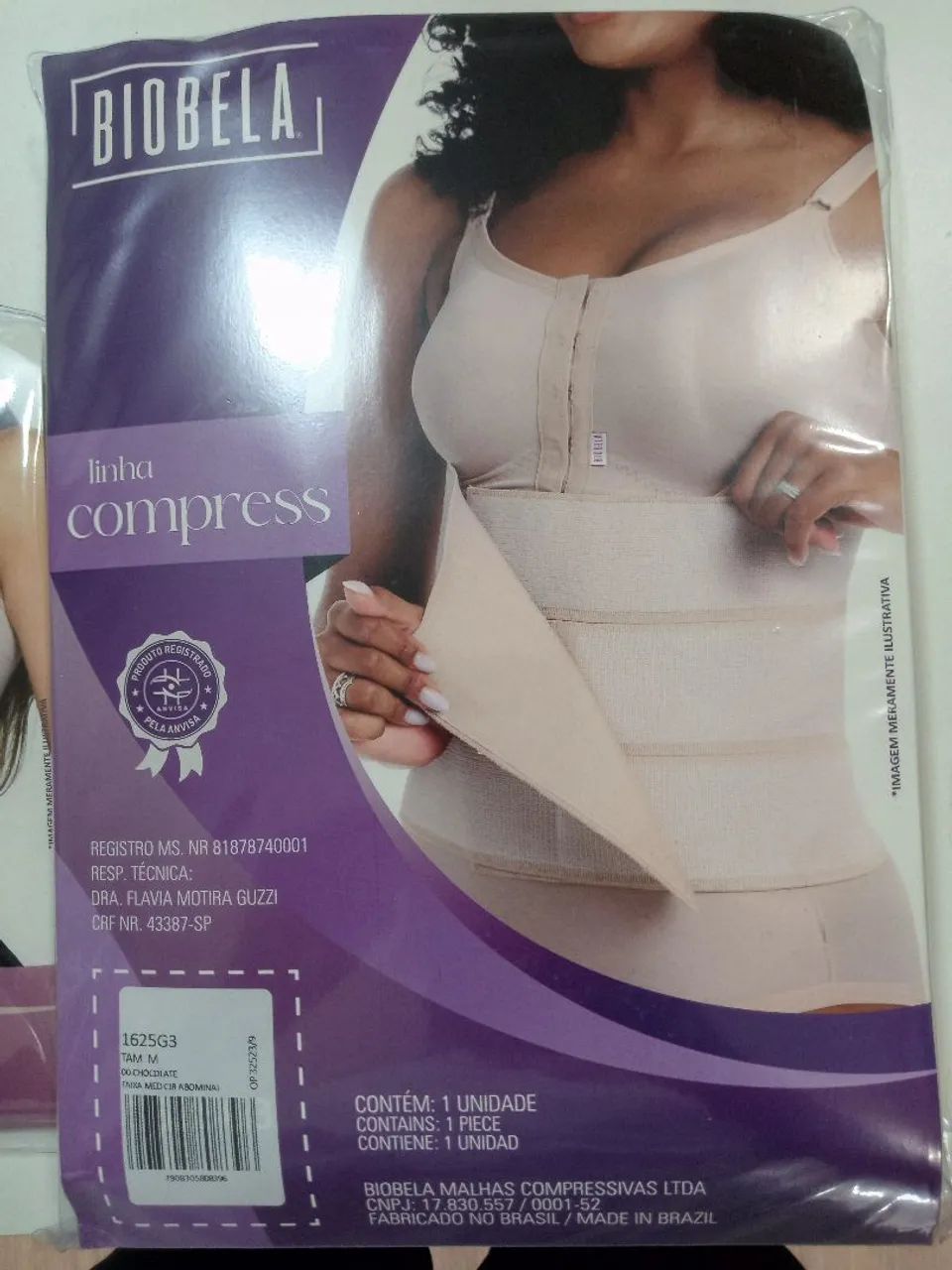 Linha compressor biobela / faixa abdominal cir