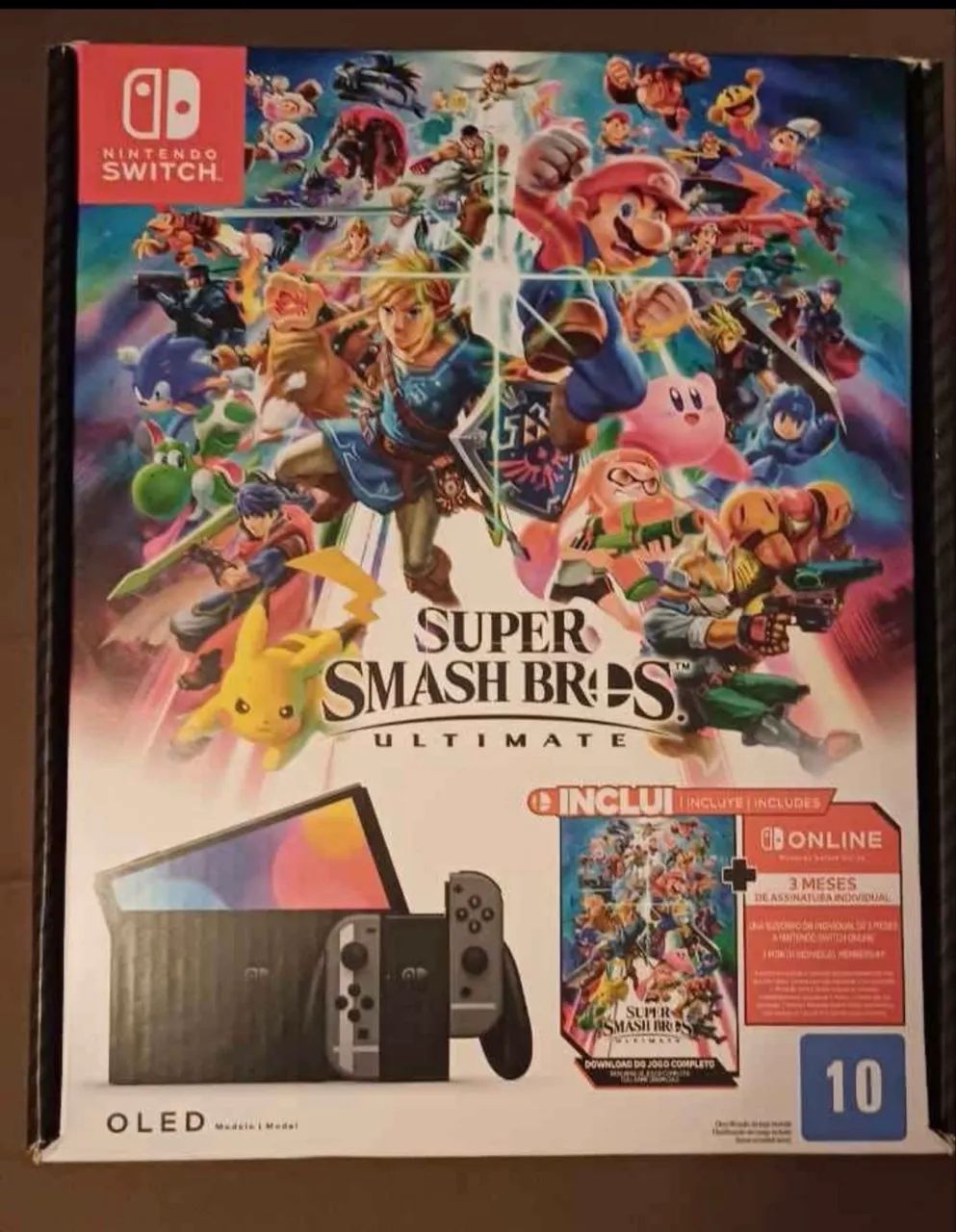 Nintendo Switch Oled desbloqueado 128GB 