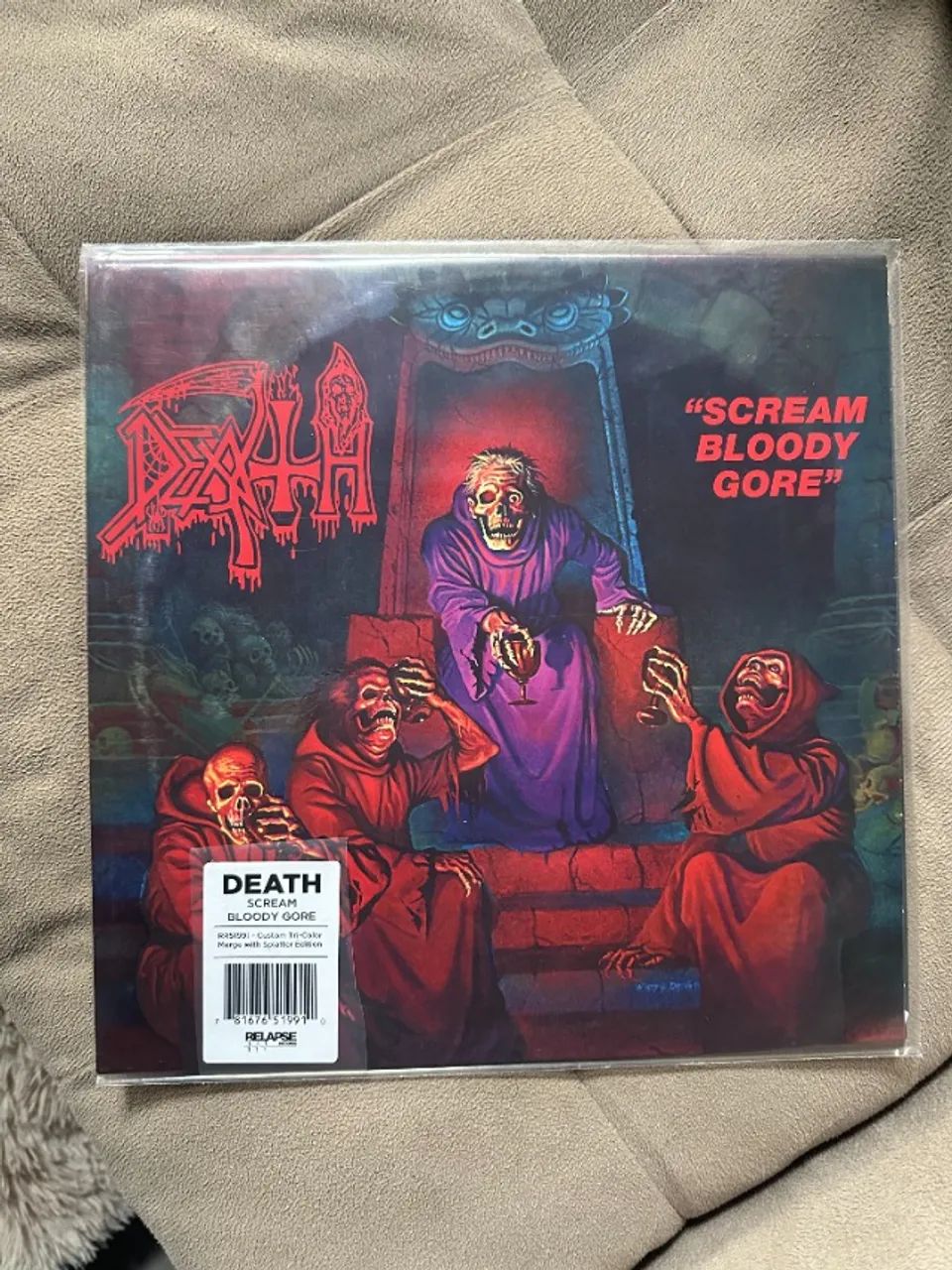 Death - LP - Scream Bloody Gore - Novo