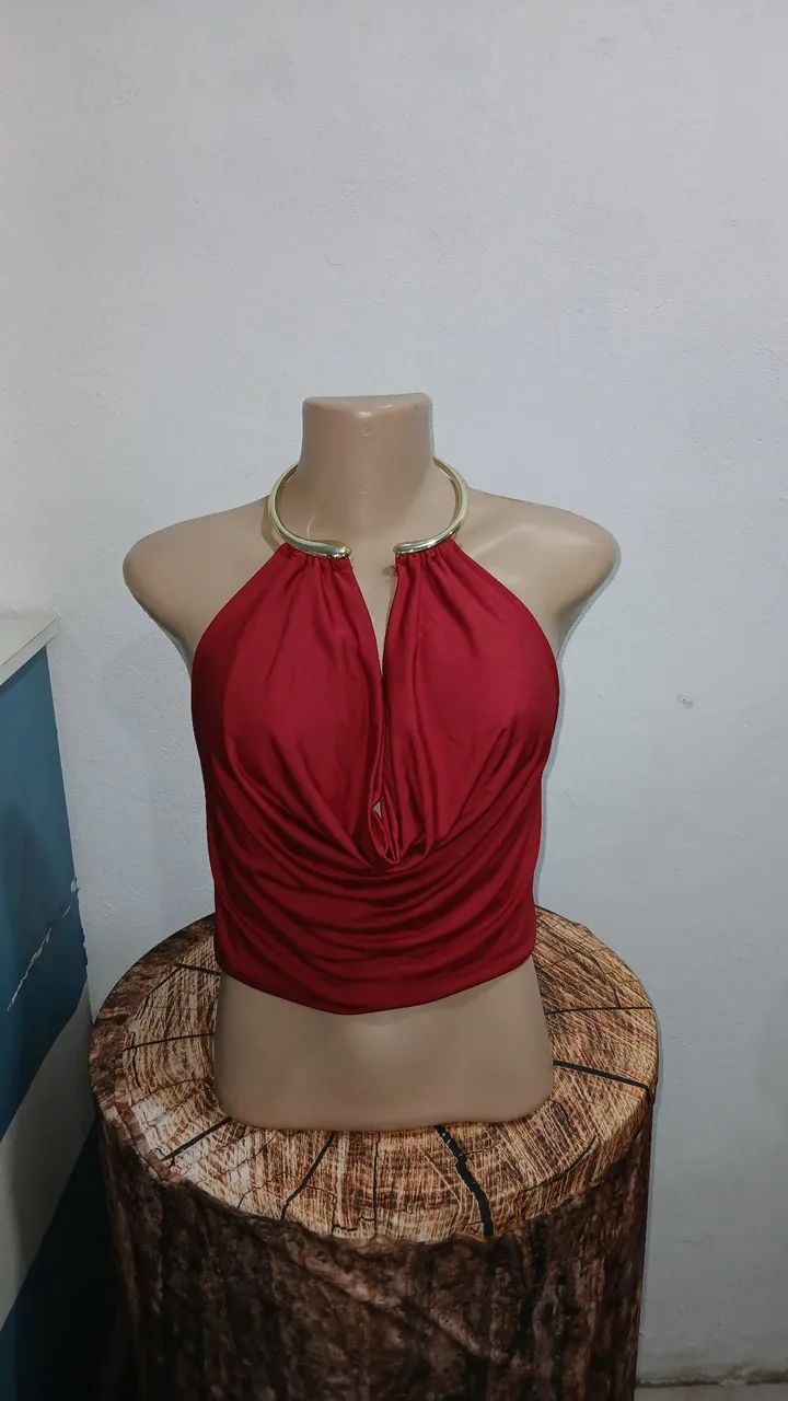 Blusa Cropped feminina  - Foto 4