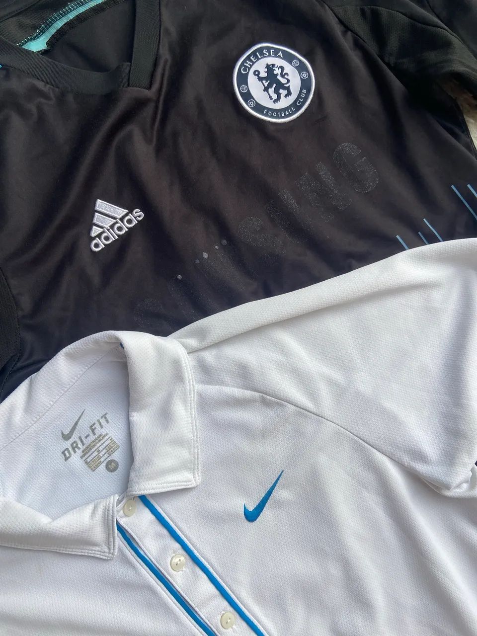 Duas camisetas Nike e Adidas tam M - Foto 3