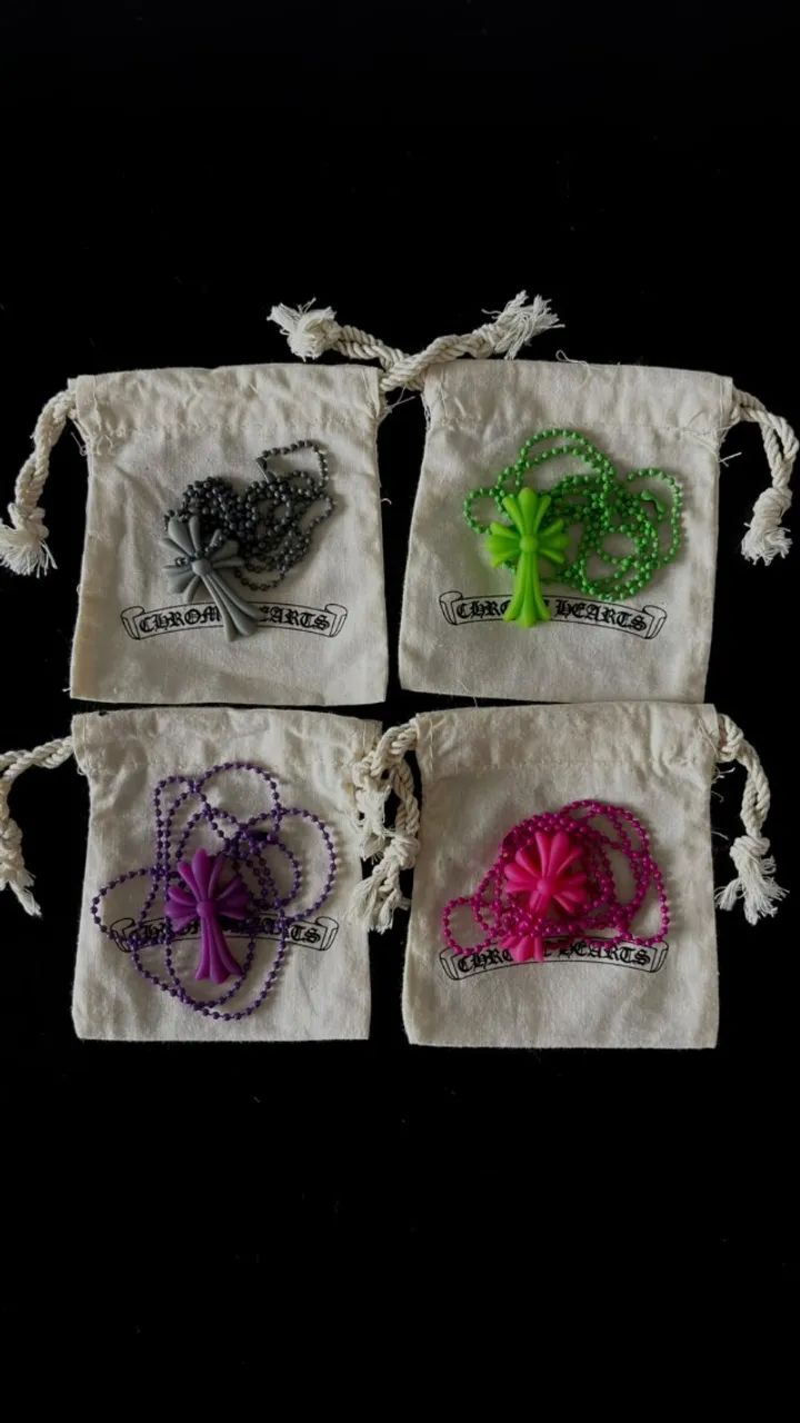 colar chrome hearts - Foto 2