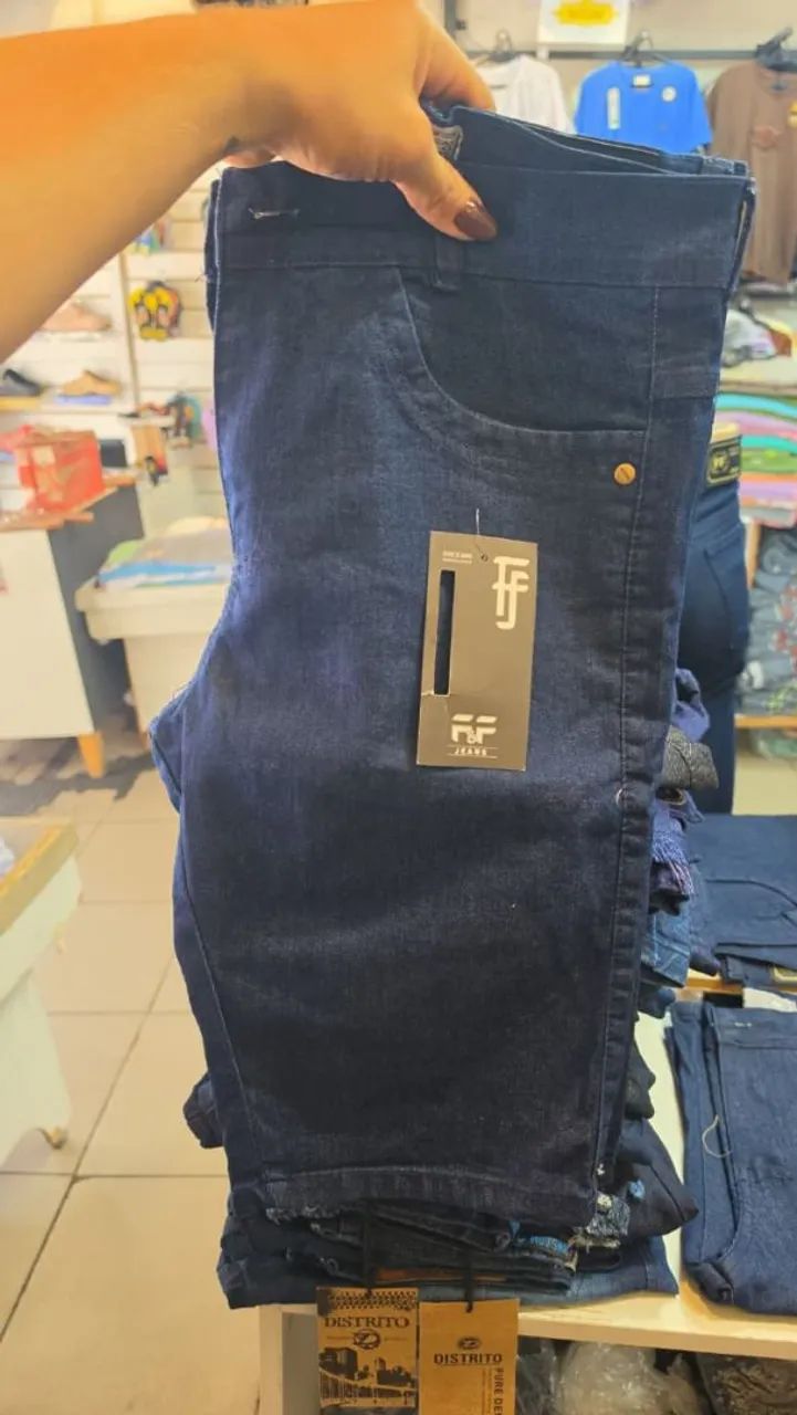Bermudas jeans masculino 34 ao 46 - Foto 2