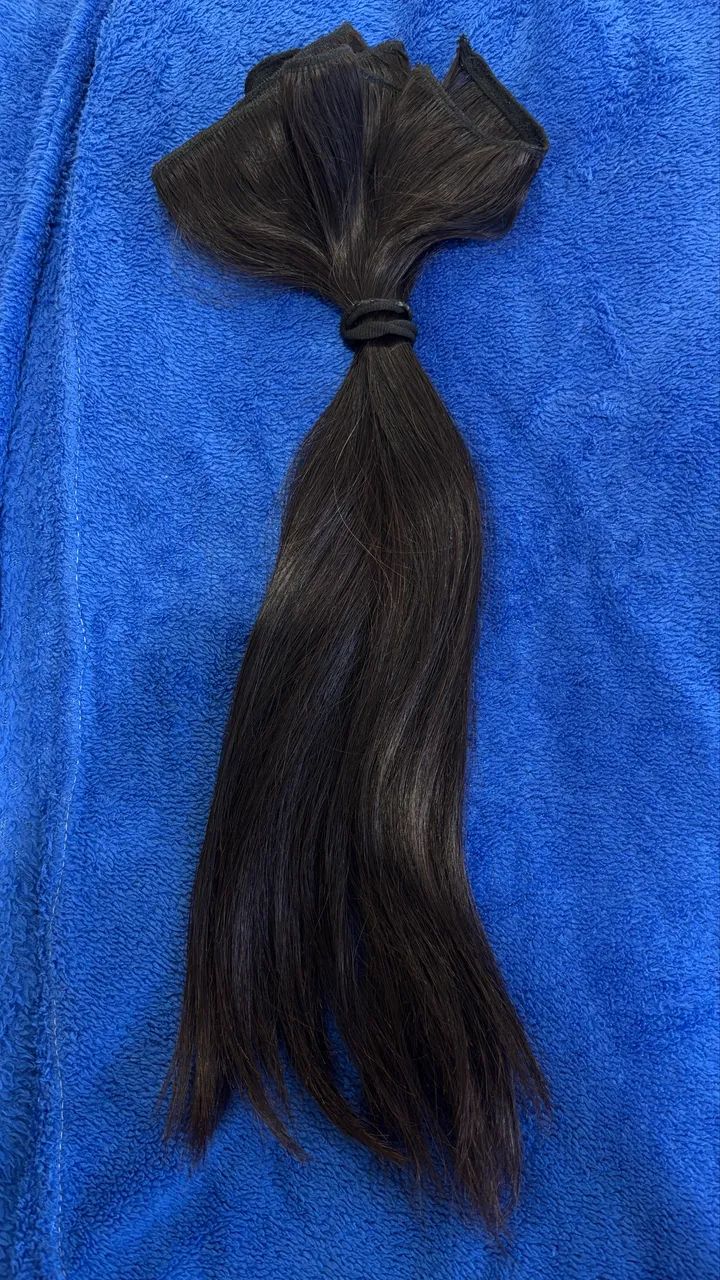 CABELO HUMANO 50 CM - Foto 3