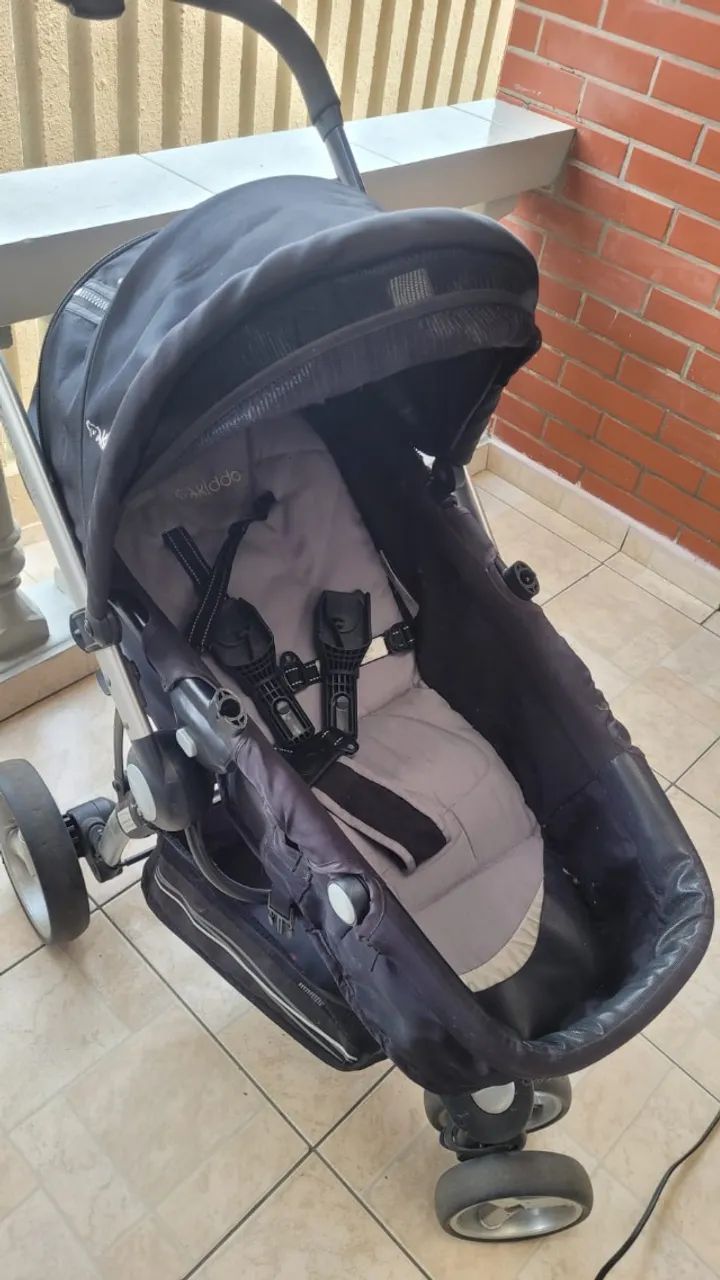 Carrinho e bebê conforto - Foto 2
