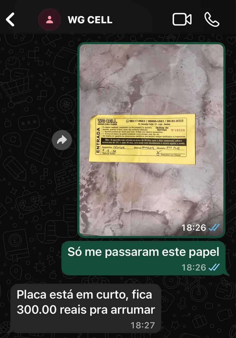Bateria original Samsung S10 Plus, funcionando e com boa duração - Foto 5