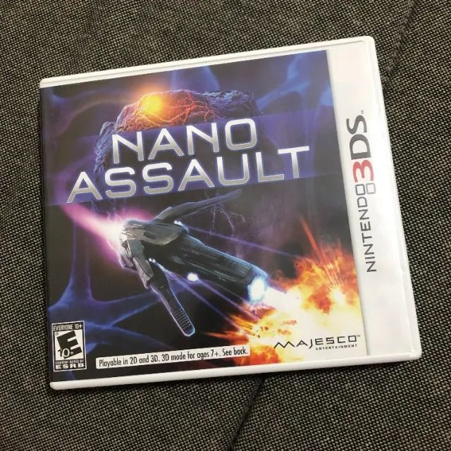 Nano Assault Nintendo 3DS Original Completo Americano - Jogos de