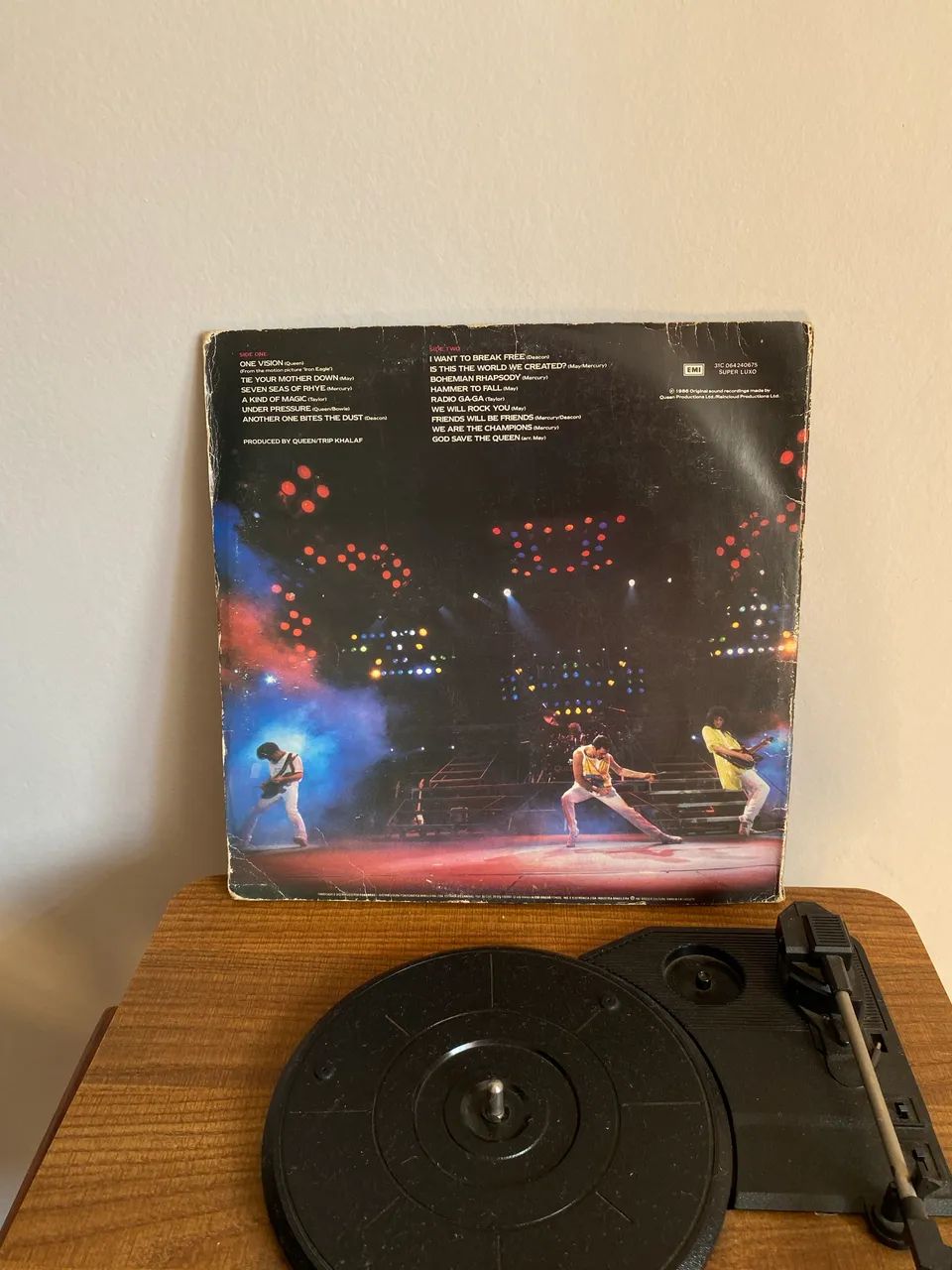 LP VINIL QUEEN LIVE MAGIC