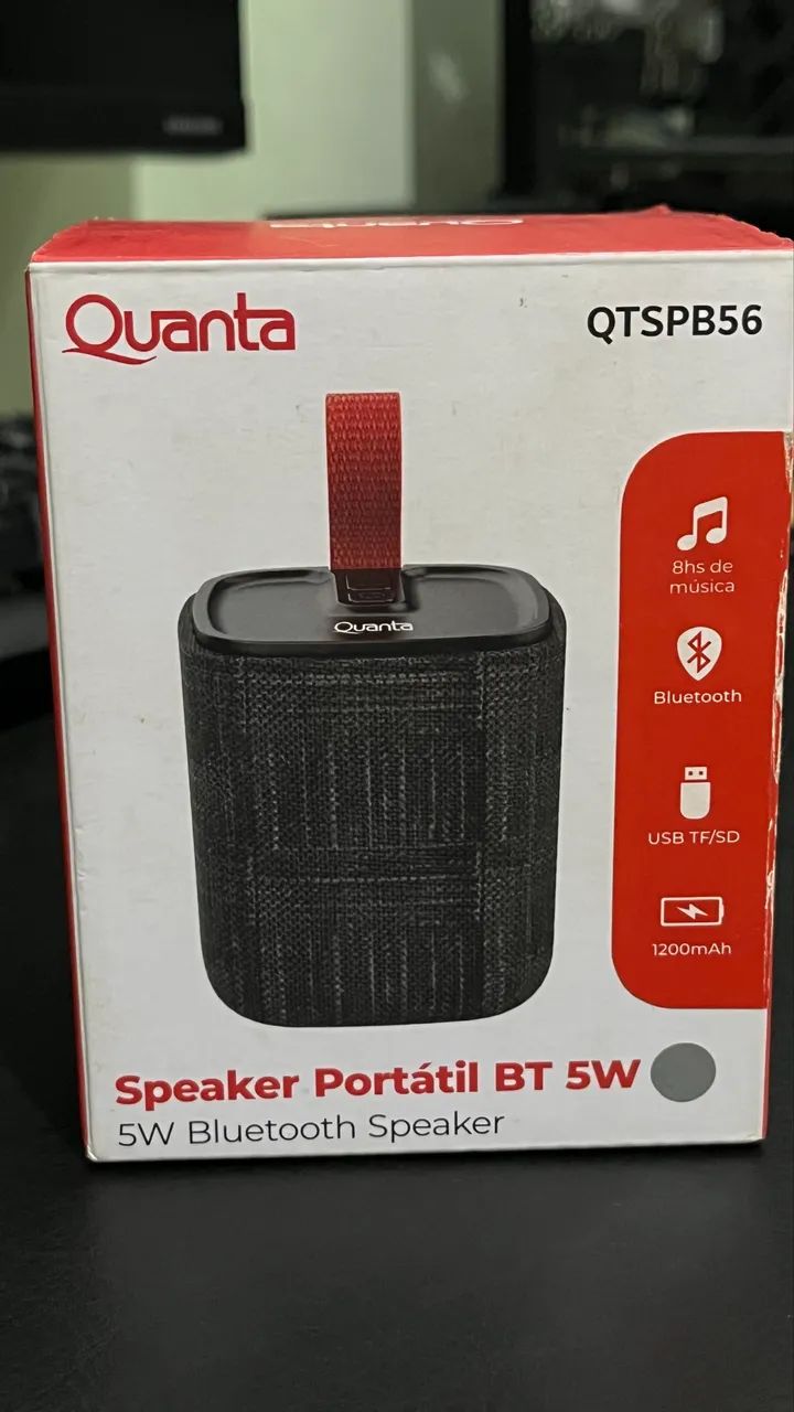 CAIXA DE SOM Portátil 5W Bluetooth - Foto 3