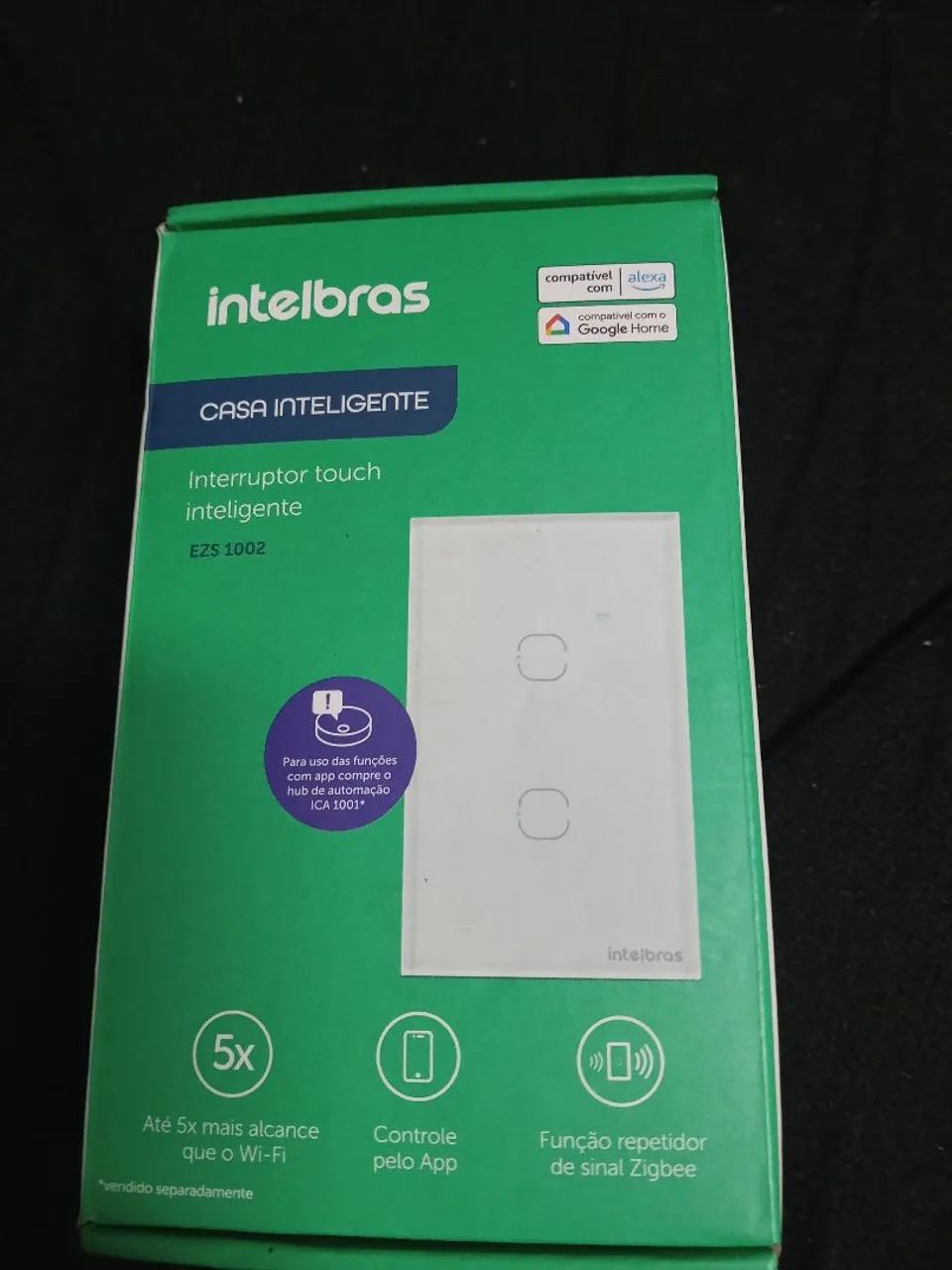 Interruptor touch inteligente EZS 1002