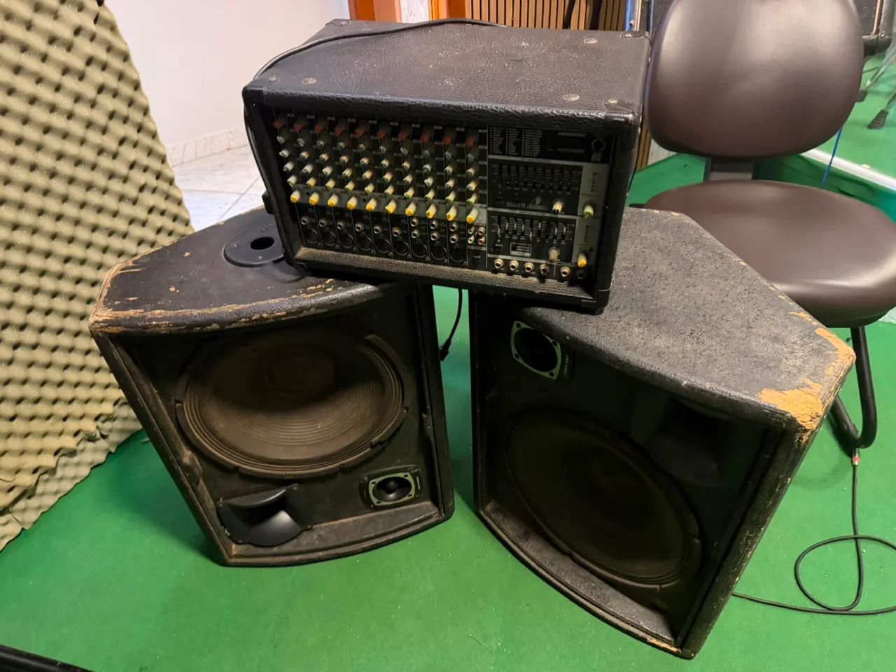 KIT DE SOM COMPLETO BEHRINGER EUROPOWER PMP 2000 - Foto 2