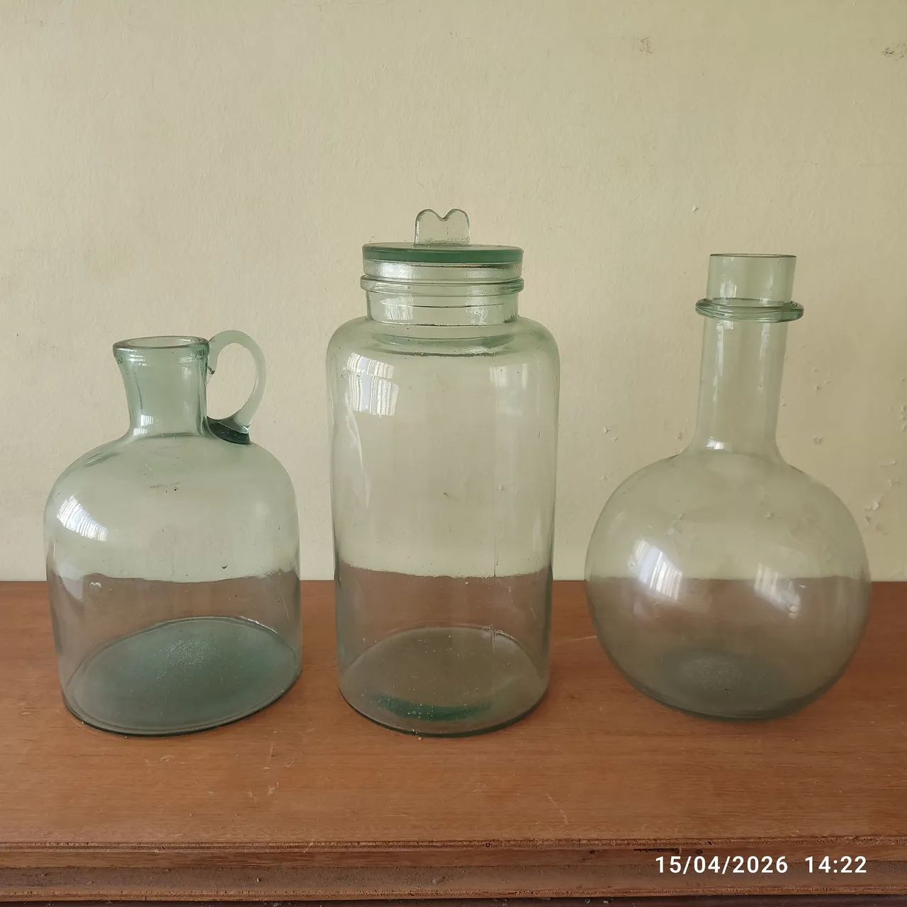 Vasos de vidro