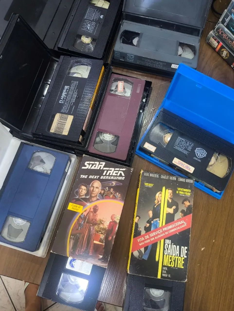 12 fitas VHS originais, filmes de ação, guerra, drama - Escorpião Rei - Gladiador  - Foto 4