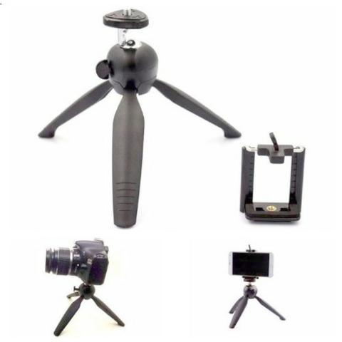 Mini Tripé Monopod Articulado Yunteng YT-228 para Câmera Celular + Brinde Suporte par - Foto 3