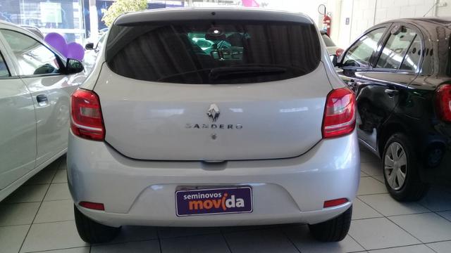 Sandero Authentic 1.0 12 V 2019 Prata - Foto 4