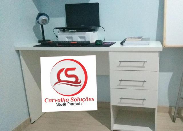 Mesa em mdf para escritorio ou para estudo - Foto 2