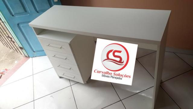 Mesa em mdf para escritorio ou para estudo - Foto 3