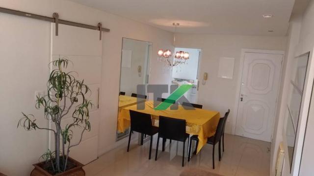 Apartamento locação temporada com 3 dormitórios, por r$ 800/dia - centro - balneário cambo - Foto 6