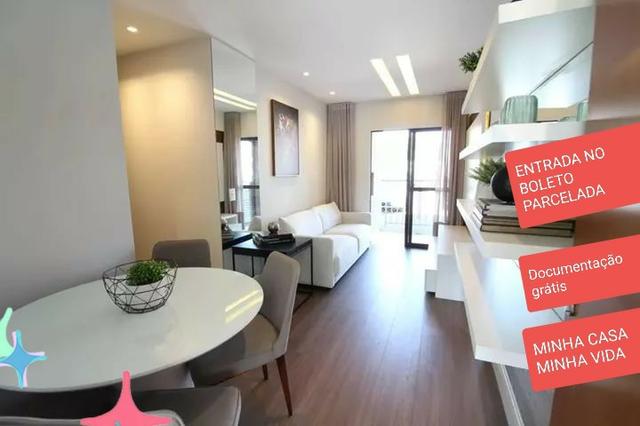Apartamento em são josé sacada com churrasqueira entrada 100% parcelada - Foto 10