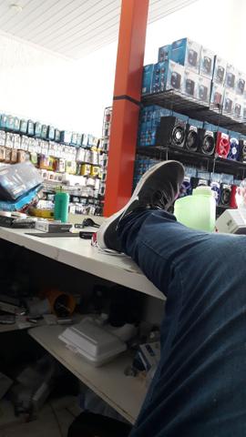 Vendo itens para loja. painéis gondolas. ganchos. Prateleiras - Foto 2