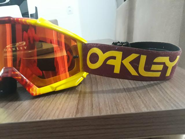 Óculos Oakley Original Espelhado com lente Extra - Foto 3
