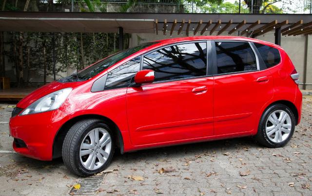Honda Fit EX 1.5 Aut. Flex 16v Vermelho - Foto 3