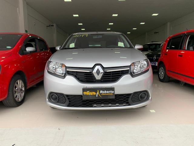 Renault-Sandero Expression 2019 1.0 12v Flex.Sem Entrada+48xR$1.199,00