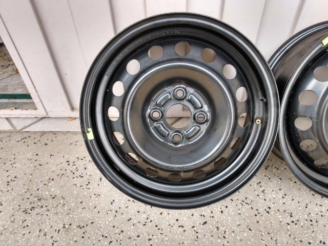 Rodas de ferro 15 furação 4 x 100 Honda City originais - Foto 4