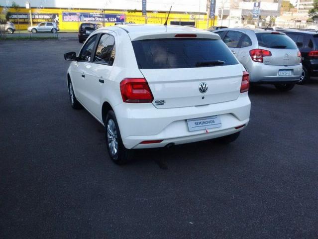 VOLKSWAGEN GOL TRENDLINE G6 1.0 12V FLEX Branco 2016/2017 - Foto 4