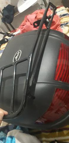 Vendo baú para moto 30L, e bagageiro de Pop 100. todos muito bem conservados! - Foto 6