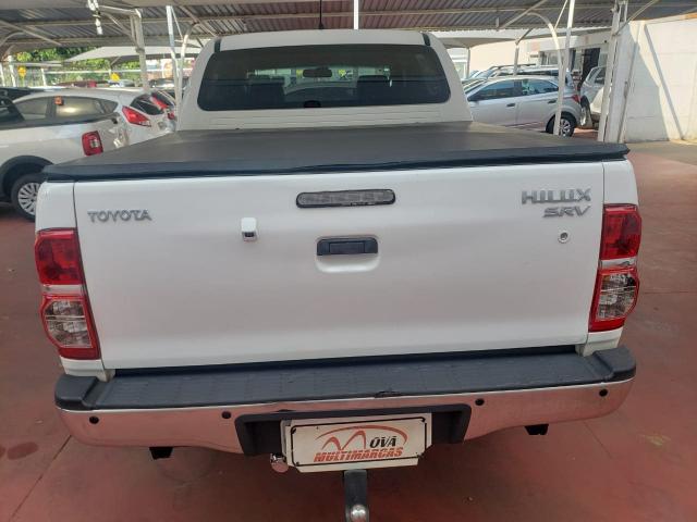 TOYOTA HILUX 2012/2013 3.0 SRV TOP 4X4 CD 16V TURBO INTERCOOLER DIESEL 4P AUTOMÁTICO - Foto 4