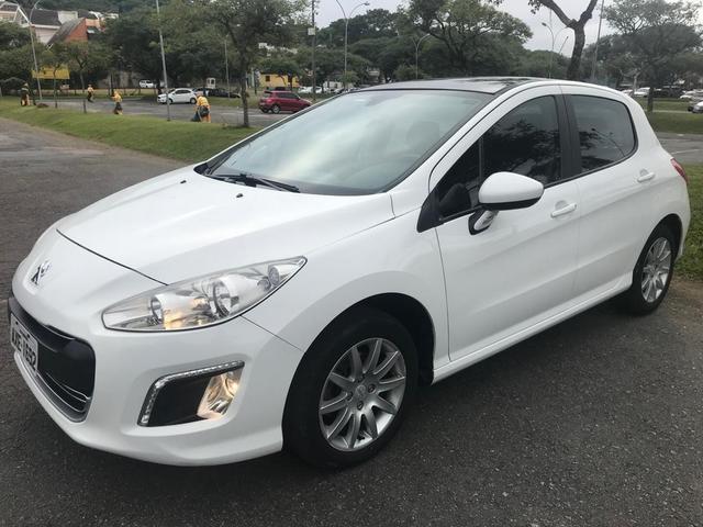 Peugeot 308 active 1.6 5p flex 2014 teto panorâmico