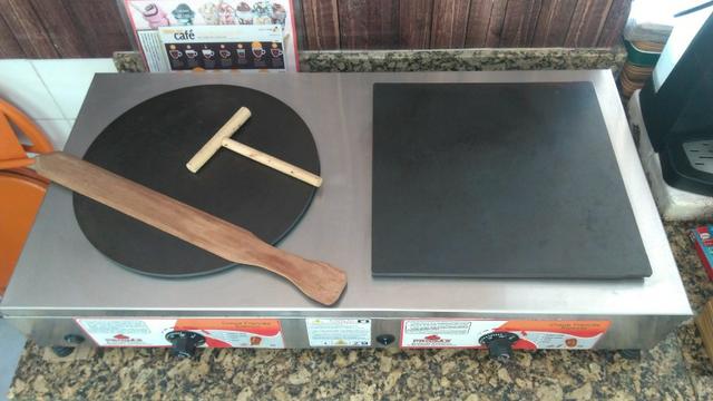 Maquina de fazer Crepe elétrica 220 w