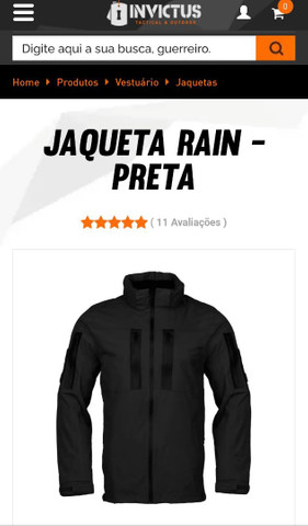 jaqueta invictus rain