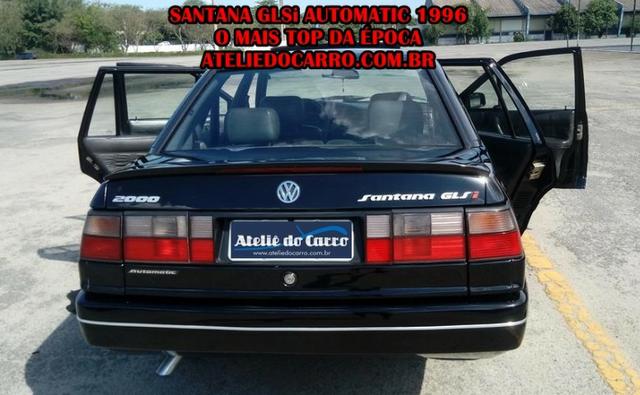 Santana GLSi 1996 Automatic Top de Linha com Teto Solar e Couro - Foto 2