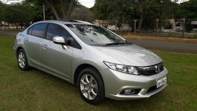 Honda Civic EXS Automatico Top de Linha + Teto Solar 2012