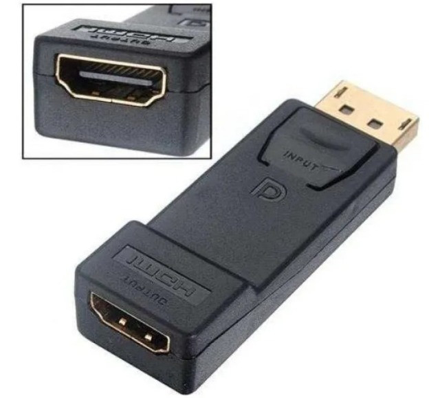 Conversor Displayport Adaptador Fca-dp3 Para Hdmi Arduino Automação Robotica COD-CP454 