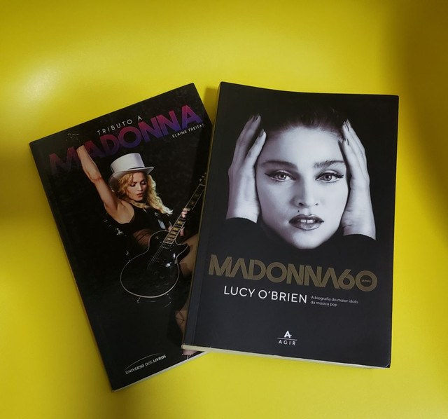 Kit 2 livros MADONNA