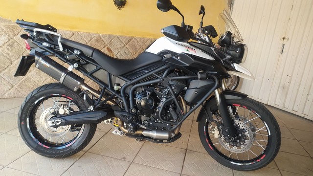 TRIUMPH TIGER 800 XC NÃO ACEITO TROCA