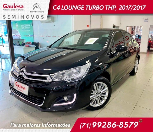 C4 LOUNGE ORIGINE 1.6 TURBO THP, 2017/2017 31.000KM